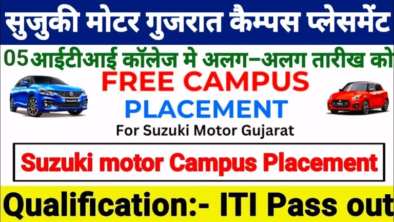 Suzuki Motor Campus Placement