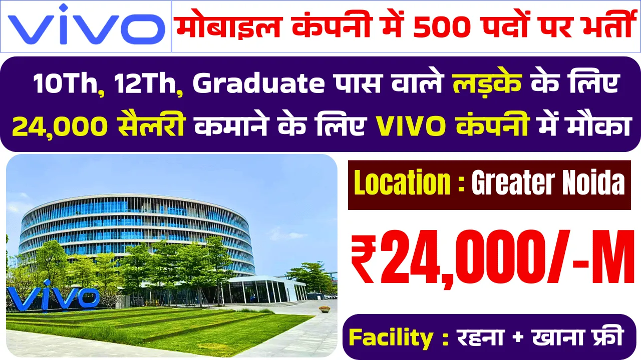 VIVO Company Job Requirement 2025